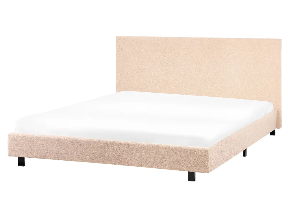 Sänky buklee ALBI 160 x 200 cm Beige_964357