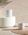 Plant Pot DARIA 30 cm Off-White