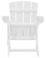 Trädgårdsstol ADIRONDACK Vit_766453
