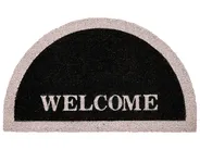 Doormat BUHI Black 45 x 75 cm Text Coir_1012798