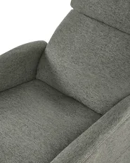 Reclinerfåtölj SELVIK Inklusive fotstöd Ljusgrön_1039039