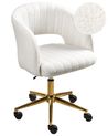 Desk Chair KATONAH Boucle Off-White