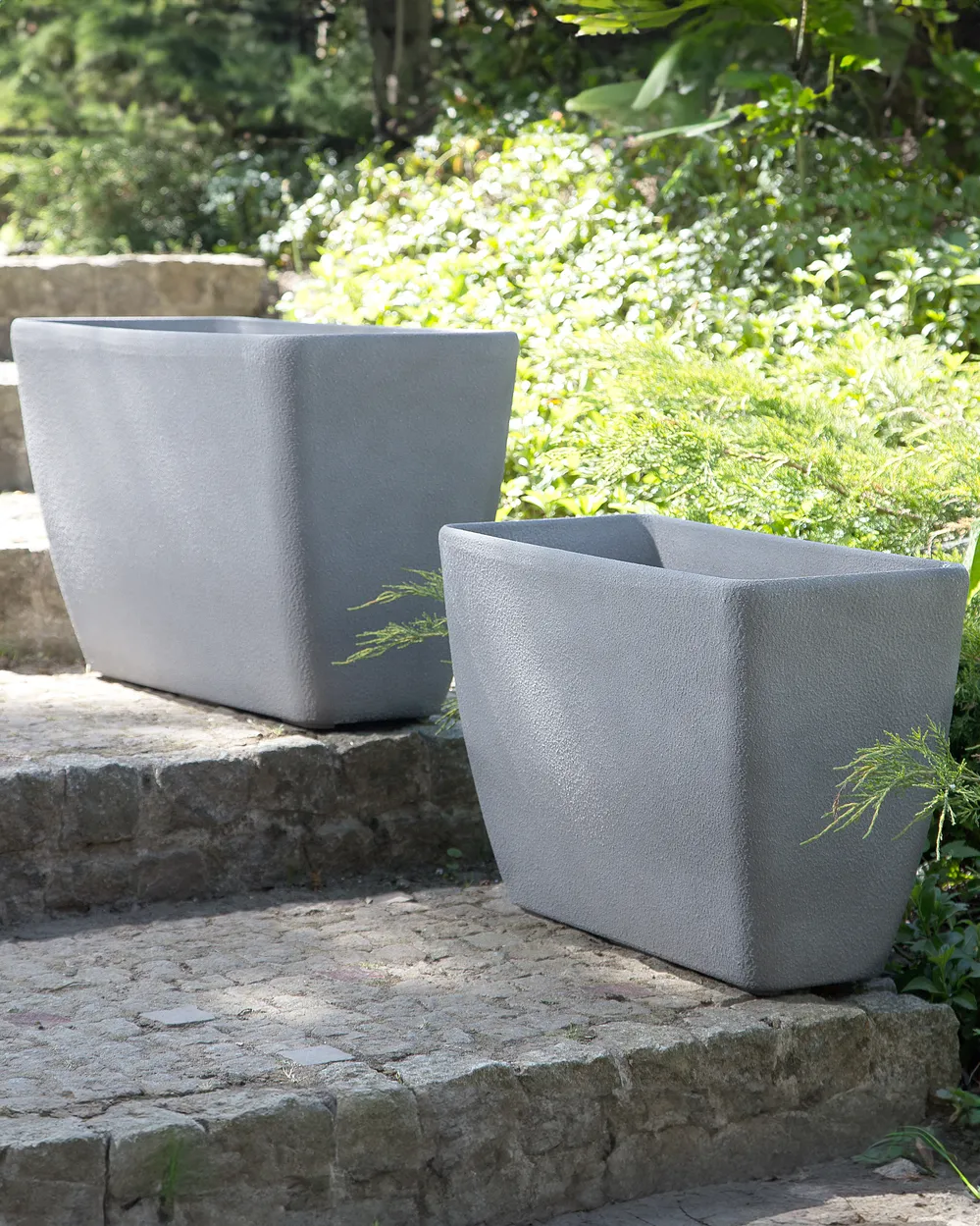 Plant Pot BARIS 74 cm Grey