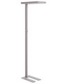 LED Floor Lamp TAURUS with Dimmer Metal Silver