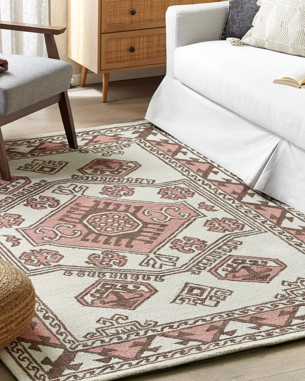 Rug TOMARZA Multicolour 200 x 200 cm Wool