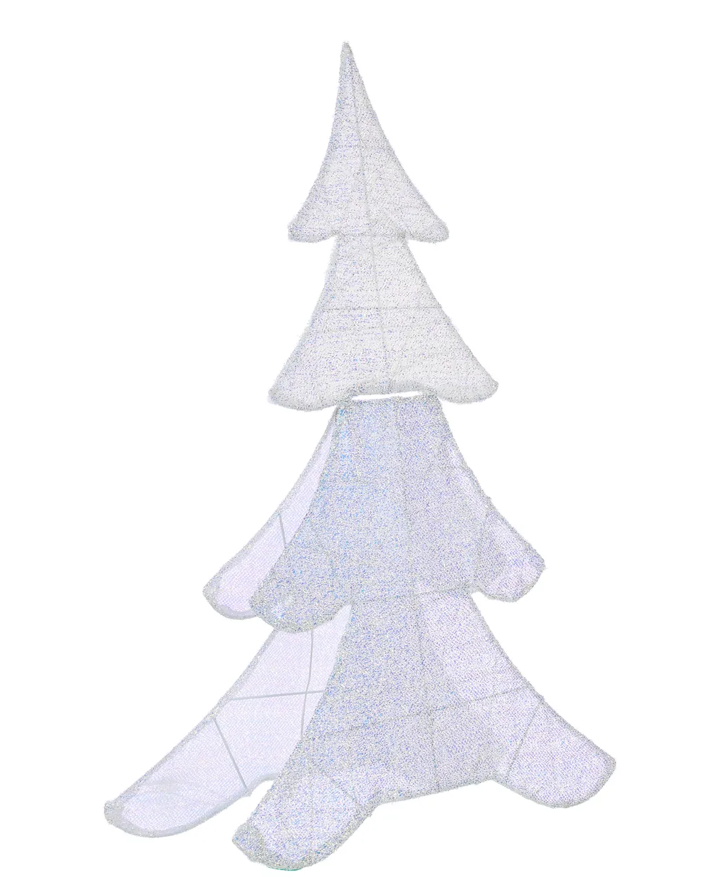 Outdoor Decoration LED EDASJON 95 cm Christmas Tree White_1018808
