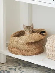 Set med 2 korgar KAELLA Jute Beige_828645