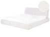Bed Boucle VINAY 180 x 200 cm (EU Super King) White