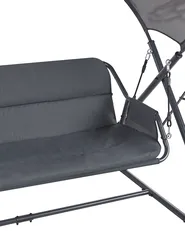 Patio Swing SOLAGNA Metal Dark Grey_961600
