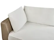 Corner Sofa 3 Seater MYKEN Fabric Off-White Left Hand_939618