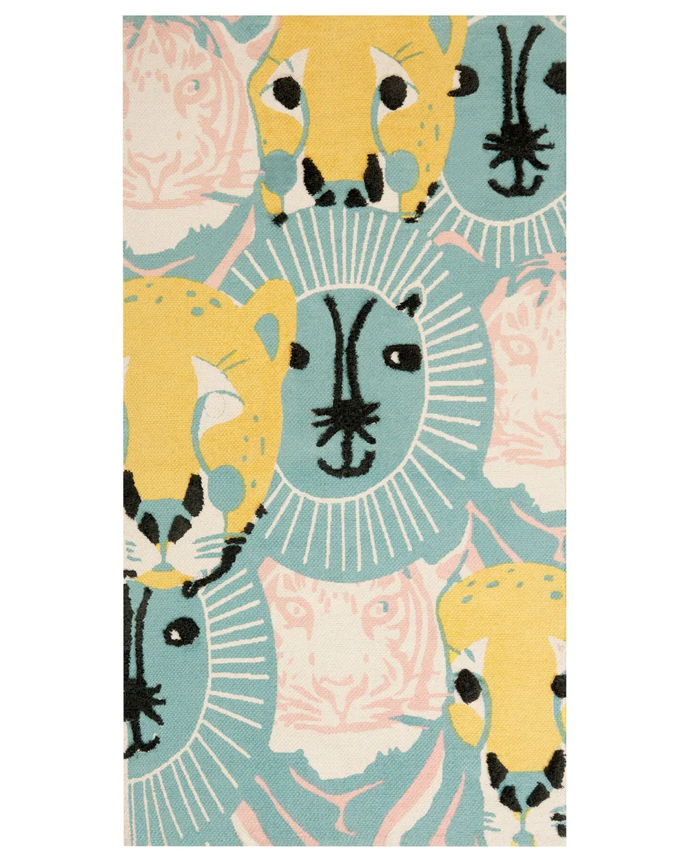 Kids Rug TUTUT Multicolour 80 x 150 cm Cotton