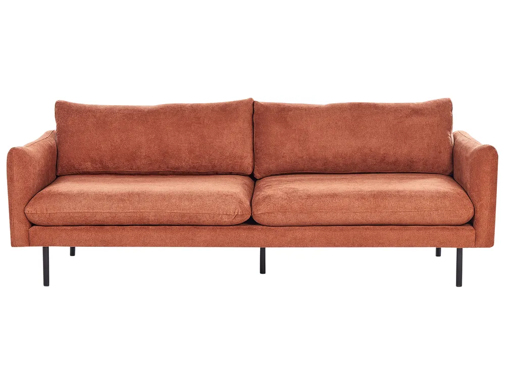 Living Room Set 4 Seater VINTERBRO Chenille Golden Brown_907069