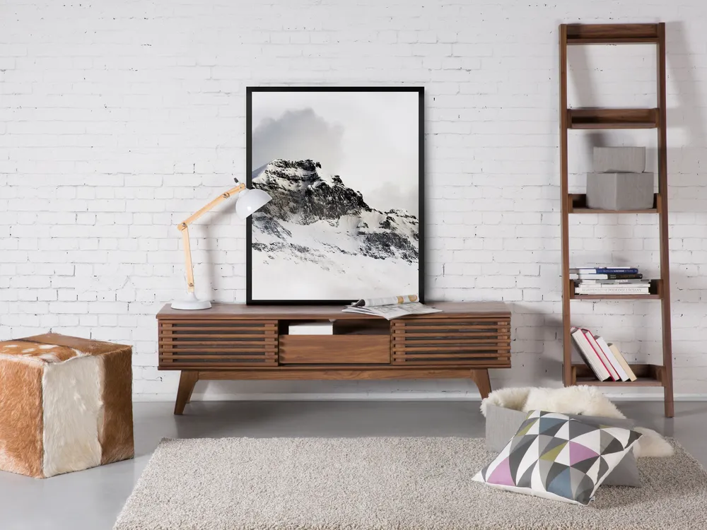 TV Stand DETROIT Dark Brown_455719