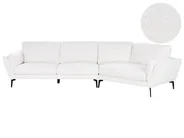 Sofa 3 Seater KANSSELI Boucle White_951103