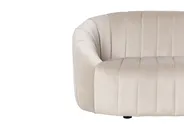 Living Room Set 6 Seater MALUNG Velvet Beige_967001