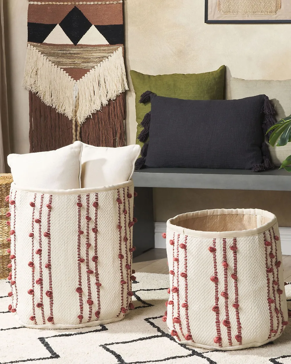 Korisetti 2 kpl KHEL Puuvilla Beige_1182422