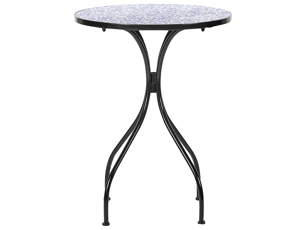 Bistropöytä CAMPRENA 60 cm 60 cm Metalli Musta_919835