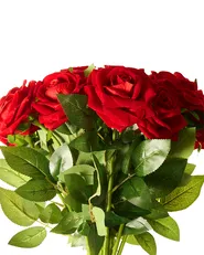 Artificial Flower Bouquet MAFRA 60 cm Red_1028455