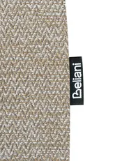 Set of 2 Dining Chairs ANOKA Wood Brown/ Beige_1044095