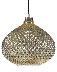 Pendellampa MADON Glas Guld_691472