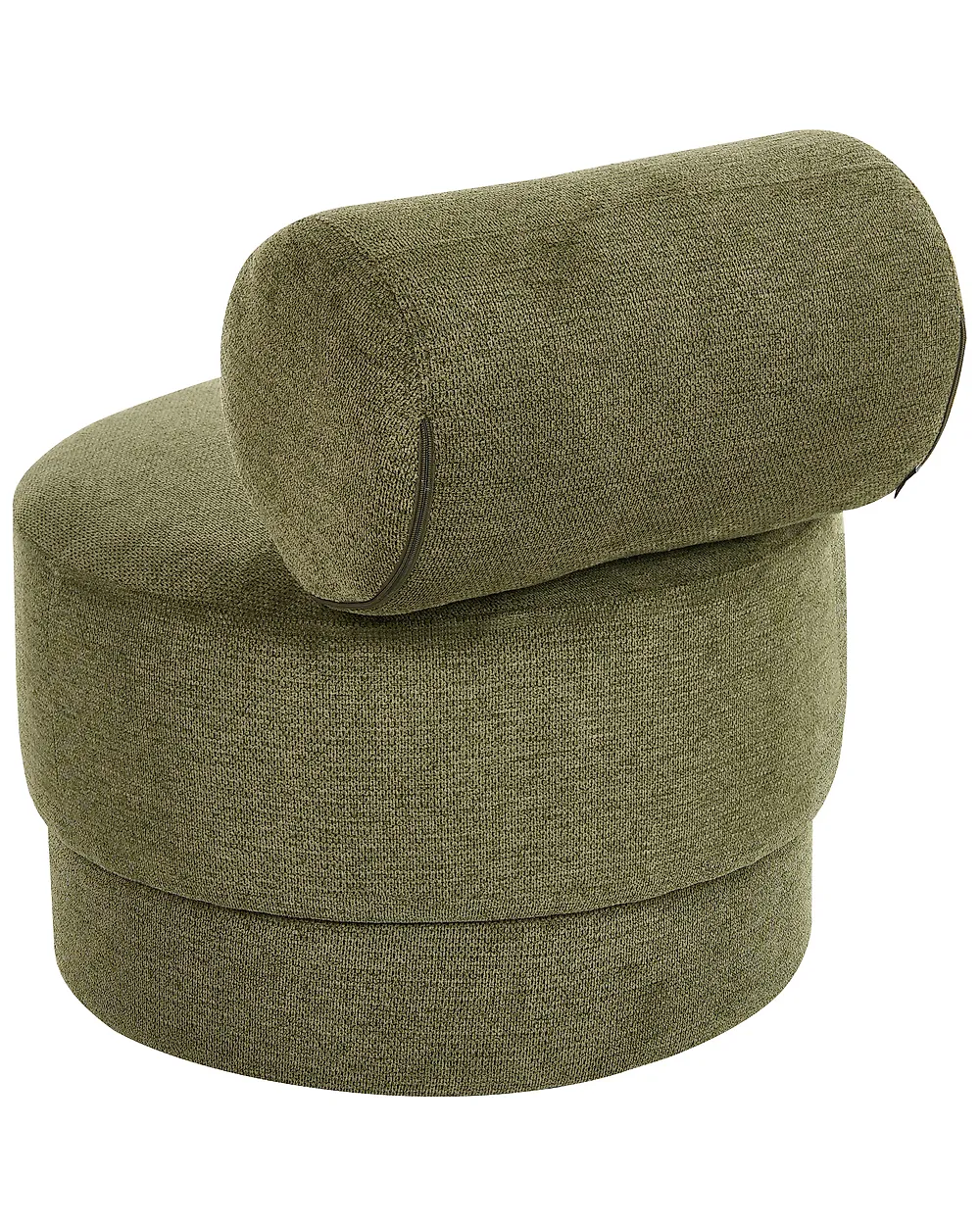 Swivel Armchair KARVIA  Fabric Green_1169186