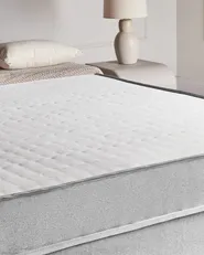 Divan Bed without Headboard Fabric COUNTESS 160 x 200 cm (EU King Size) Light Grey_979027