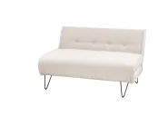 Sofa Bed 2 Seater VESTFOLD Fabric Light Beige_930337