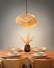 Pendant Lamp HALIL Bamboo Beige_1172052