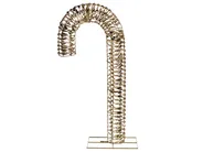 Utomhusdekoration LED NORRESO 74 cm Polkagris Guld_1015646