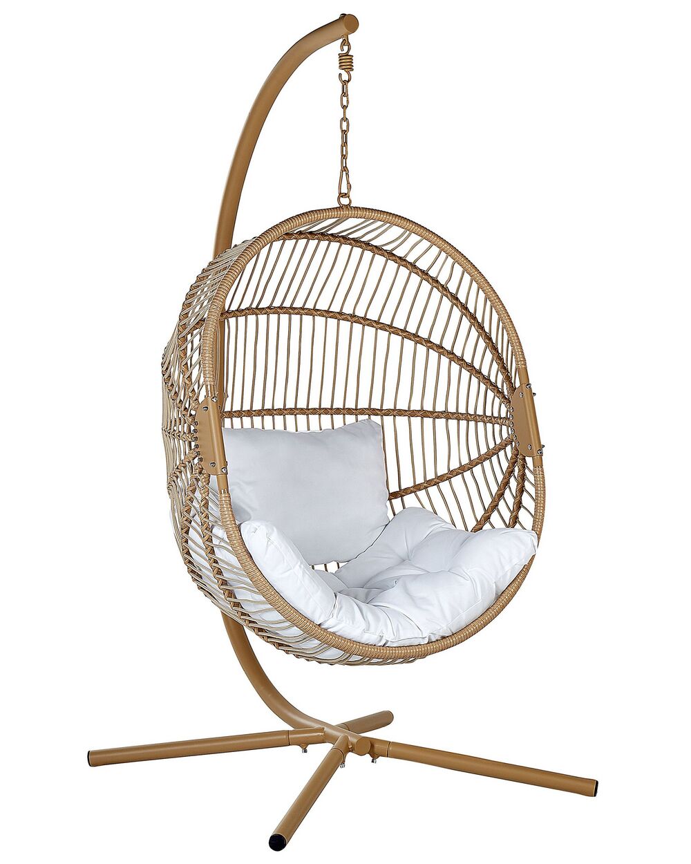Hängstol med stativ ACRI Konstrotting Beige