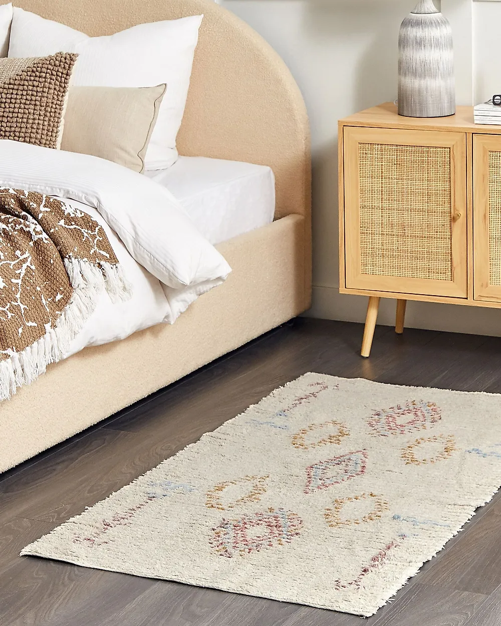 Matta BETTIAH Beige 80 x 150 cm Bomull_1180163