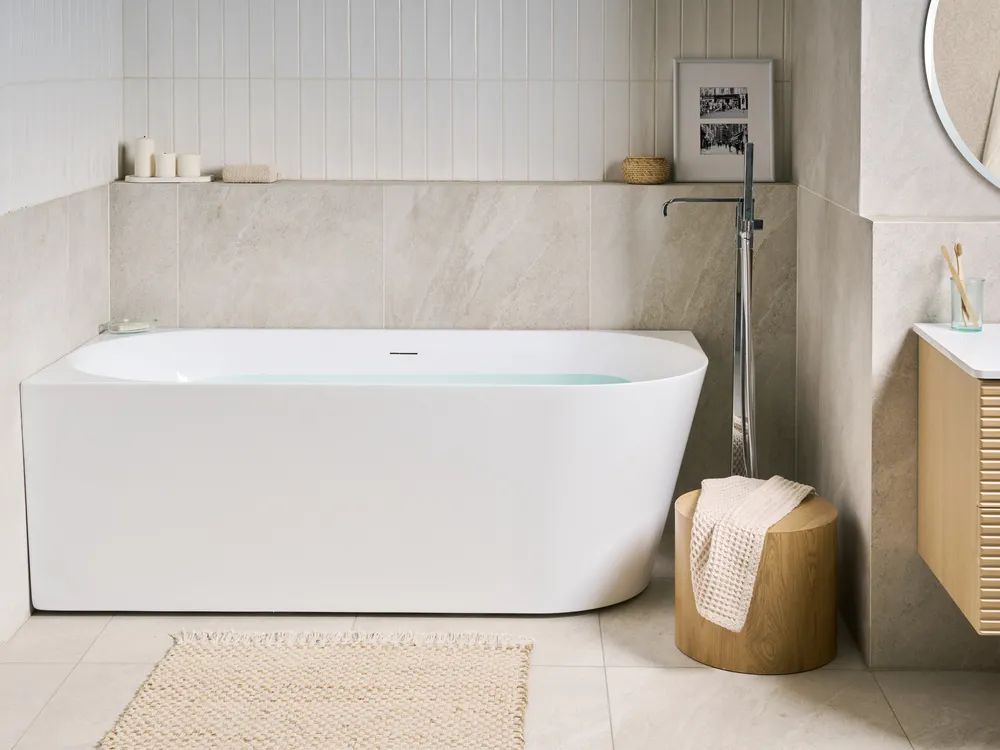 Corner Bath RENACA 1700 x 790 mm White Right Hand_1027757