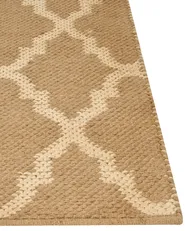 Rug MERMER Beige 200 x 300 cm Jute_887060