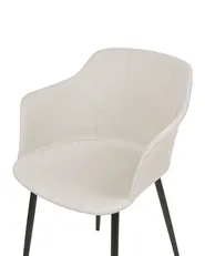 Set of 2 Dining Chairs ELIM Light Beige_883583