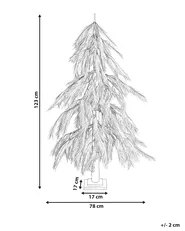 Outdoor Decoration LED BIFROST 123 cm Christmas Tree Beige_1025786