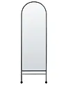 Väggspegel JARNAGES 45 cm 145 cm Metall Svart