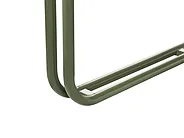 Garden Lounge Set with Table and Ottoman 3 Seater CAMEROTA  Metal Green_1156986