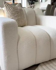 Armchair AGERUP Boucle Off-White_997036