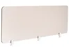 Työpöydän väliseinä SPLIT 180 x 50 cm Beige