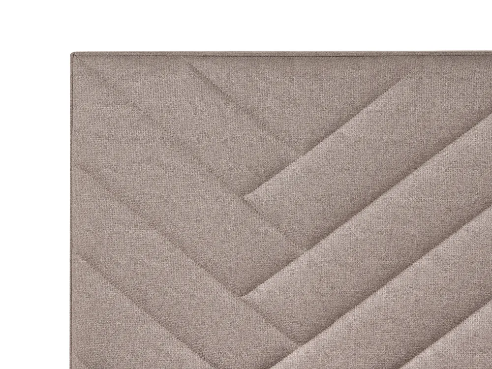 Kontinentalsäng med förvaring ESQUIRE Taupe 180 x 200 cm_1016273