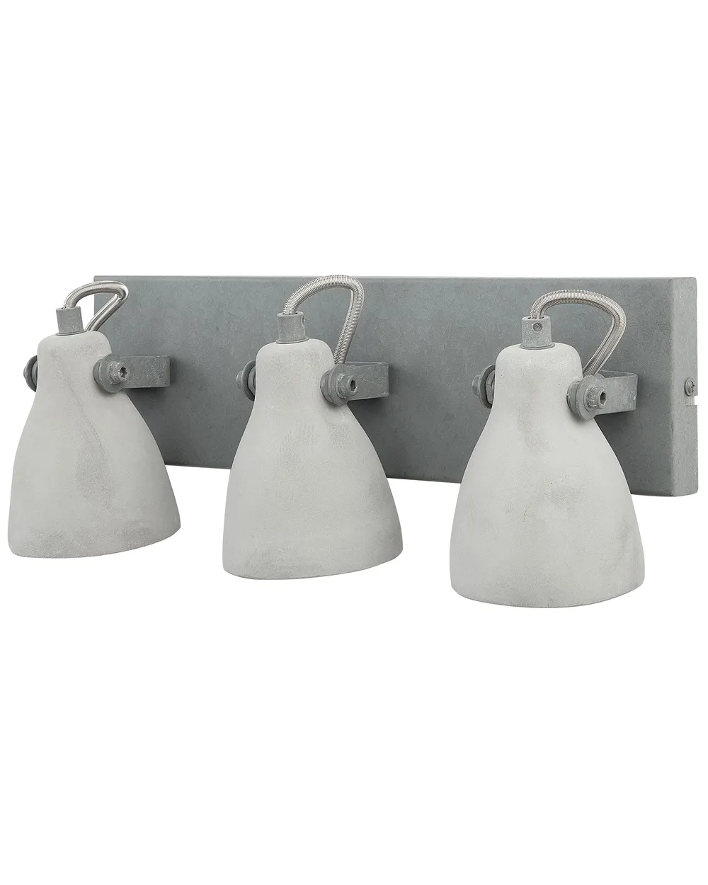 3 Light Spotlight MISTAGO Adjustable Concrete Grey_730562