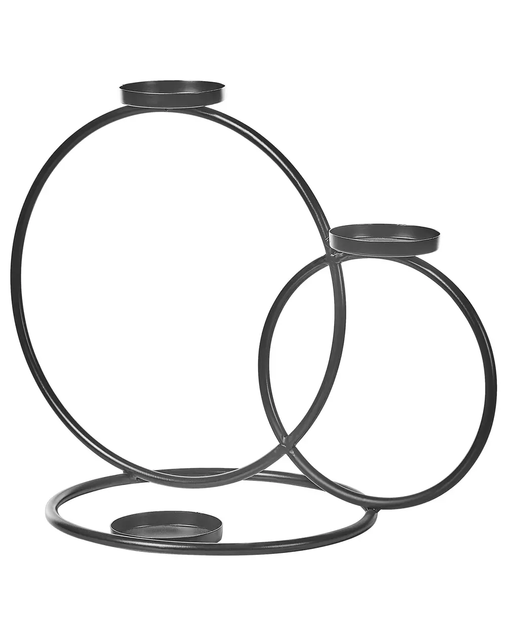 Candle Holder CAKUNG 33 cm Metal Black