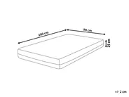 Gel Memory Foam Mattress COOL FLEX 7 PRO H3/4 Firm 90 x 200 cm (EU Single)_913803