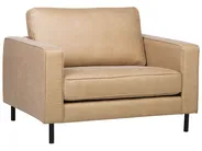 Living Room Set 4 Seater SAVALEN Faux Leather Beige_725536