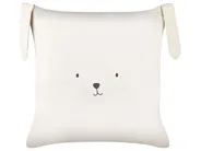 Set of 2 Decorative Cushions CONEY Cotton 45 x 45 cm Light Beige_913200