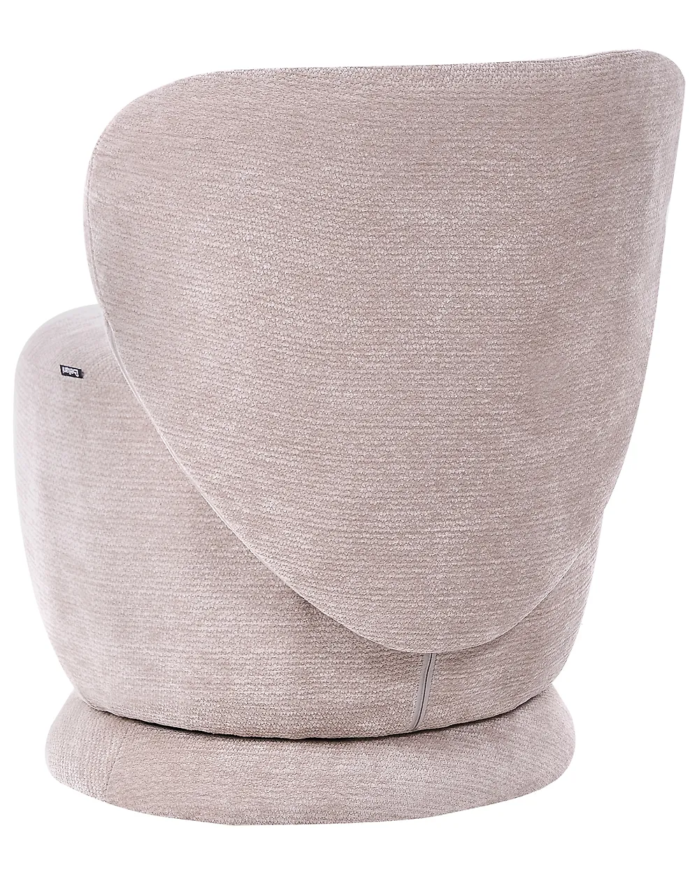 Nojatuoli pyörivä BLOMMA Chenille Beige_1163670