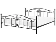 Bed Metal ANTLIA 180 x 200 cm (EU Super King) Black_808415