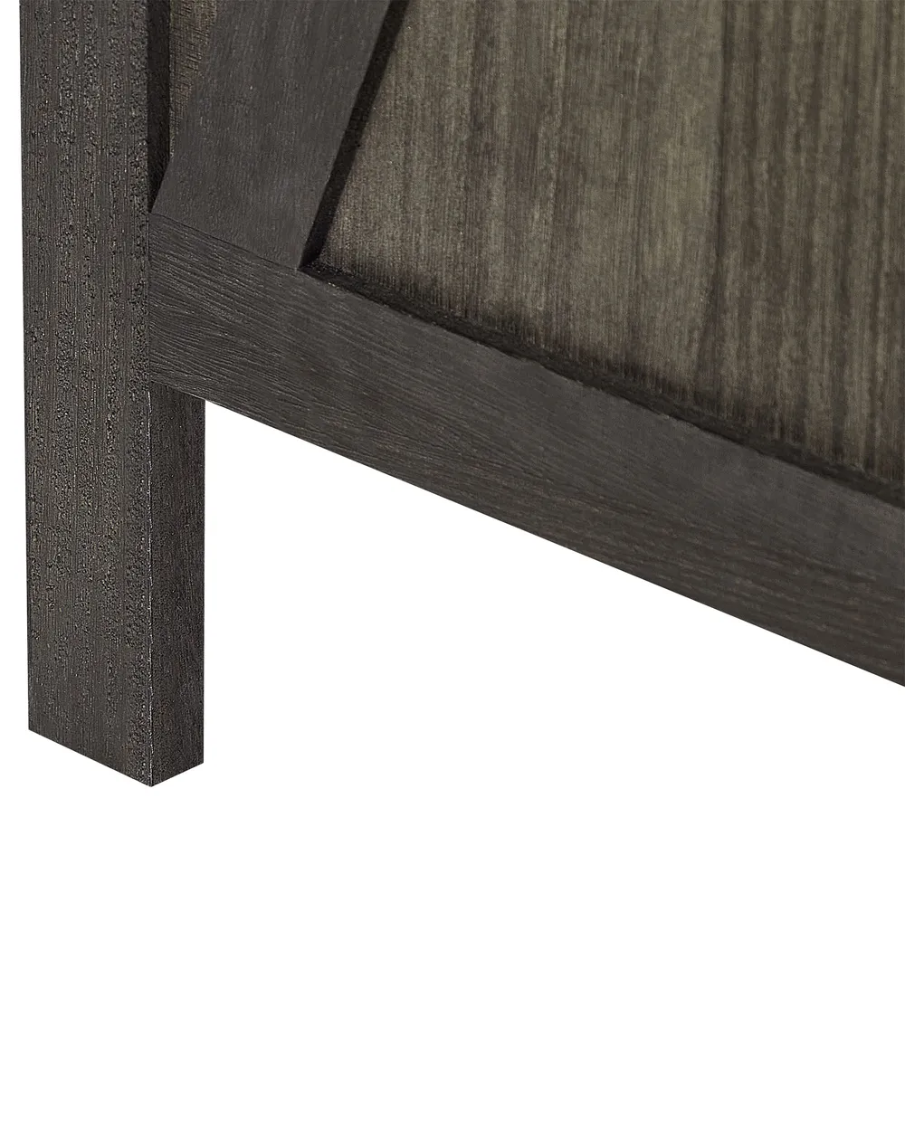 4 Panel Room Divider RIDANNA 163 cm 170 cm Dark Brown_874090