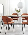 Ruokatuolisetti 2 kpl KENAI Oranssi