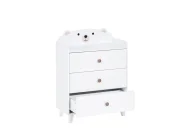 3 Drawer Chest MIMILI 79 cm White_1115556